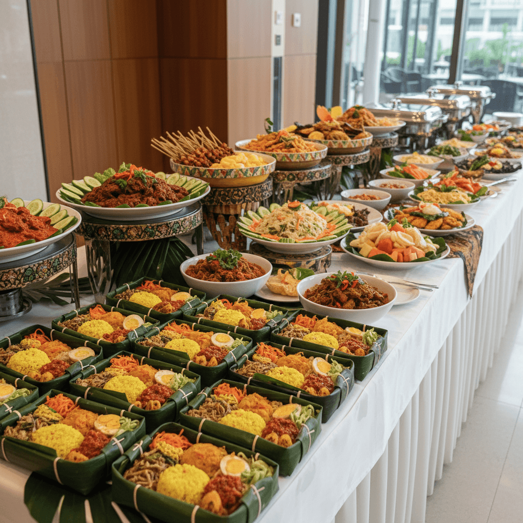 Delima Mandiri Catering Spread